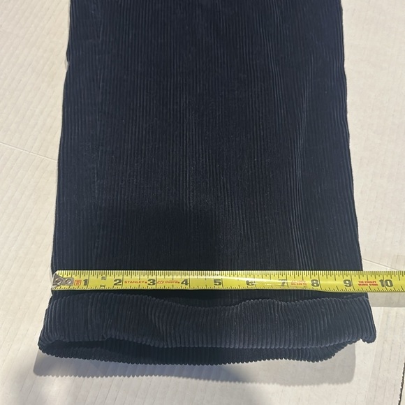 Brooks Brothers Elliot dark navy Pants pockets front back 100 % cotton corduroy - Picture 4 of 12